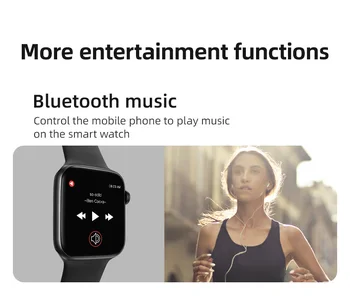 T500 Pluss Smart Watch Seeria 5 Bluetooth-Helista Südame Löögisagedus, Vererõhk Fitness Tracker Mehed Naised Smartwatch