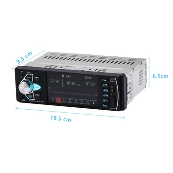 Podofo 4.1 Tolline 1Din Raadio Car Audio Stereo 4022D Bluetooth Autoradio Toetada tahavaate Kaamera USB-Rooli pult