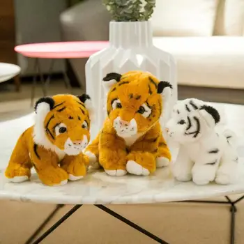 Kawaii Armas Tiigrid Palus Mänguasjad Simulatsiooni Valged Tiigrid Pehme Täidisega Nukud Beebi Padi Palus Poiss Mänguasjad Lastele