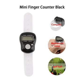 Kaasaskantav Elektrooniline Digitaalne Loendur Mini LCD käeshoitav Golf Sõrme Sõrmus Ühtivad Counter Silmus Sm-i Plastikust Rida Counter Uus
