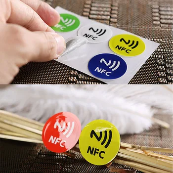 Veekindel PET-Materjali NFC-Kleebised Smart Ntag213 Sildid Kõik Telefonid