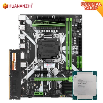 HUANANZHI X99 8M F X99 Emaplaat Intel XEON E5 2620 V3 1*8G DDR4 NON-ECC memory combo kit komplekt