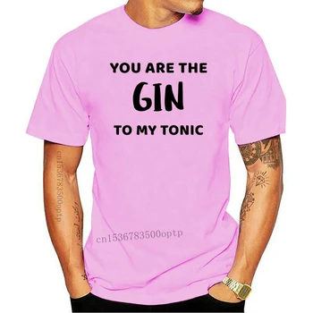 Teil on Gin, et minu Toonik T-särk Mens Tshirt Naiste Särk Sünnipäeva kingitus Kohandatud Särk Tops ja tees Isikupärastatud särgid