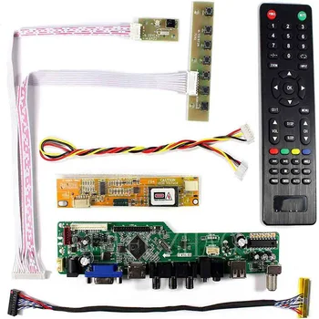 Uus TV56 Komplekt LP141WX3 B154EW02 LTN141AT03 TV+HDMI+VGA+AV+USB-LCD LED Ekraan Töötleja Juhatuse Juhi