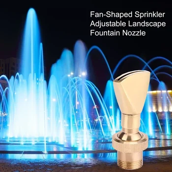 Messing Universaalne Fan-kujuline Sprinkler Seemikute Kasvuhoone Niisutus Kastmiseks, Auto Pesu veepüstol Pea Purskkaev Otsik