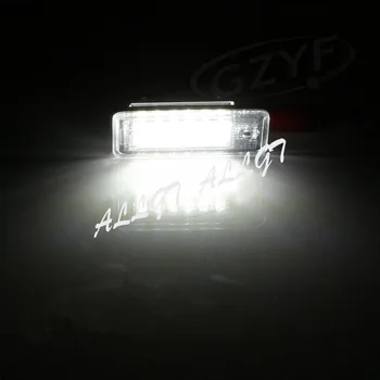 18-SMD LED-numbrimärk valgus valge lambid Audi A3 A4 A6 S6 A8 Q7 CAN-bus