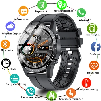 2021 Uus Bluetooth Telefoni Smart Watch Meeste Veekindel Sport Fitness Vaata Tervis Tracker Ilm Kuva Mood smartwatch Naine