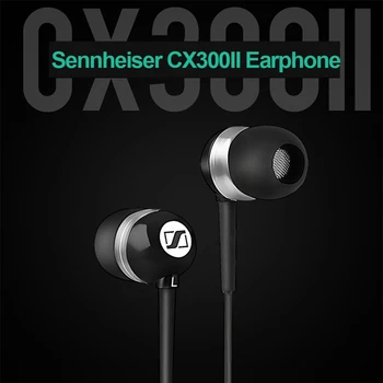 Originaal Sennheiser CX300-II Precision In-Ear ainult Kõrvaklapid Sügav Bass Kõrvaklapid 3,5 mm Juhtmega Stereo Music Headset Sport Earbuds