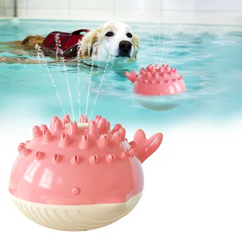 Suvel Elektri Vees Ujuvad Ujumine Pet-Vanni Vee Spouting Koera Mänguasi Interaktiivne Molaarne Avada Ärevus Mänguasi