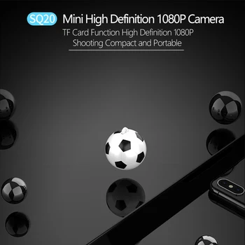 Mini jalgpalli Kaamera 1080P HD Videokaamera Wifi Home Security öise Nägemise Kaamera DV-KS Video, Diktofon, Kaamera SQ20 Cam