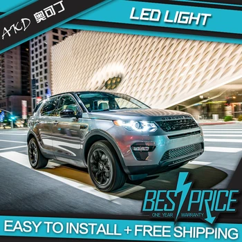 AKD Car Styling Pea Lamp Discovery Freelander Pesuseade 2016-2018 LED-Esitulede LED PÄEVATULED Hid Bi Xenon Auto Tarvikud