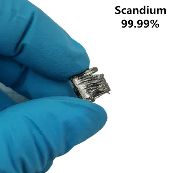 1 Gramm Ilus Skandium Kristallid - 99.99% Kõrge Puhtusastmega Destilleeritud Ks - Eksperimentaaluuringud Element Isendite