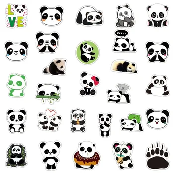 10/50TK Armas Panda Cartoon Kleebised Rula Külmik, Telefon Kitarr Mootorratta Sülearvuti Pagasi Loomade Kleebis Decal Lapsele Mänguasja