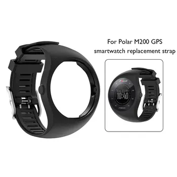 Kvaliteetne Silikoon Käepael Rihmad Polar M200 GPS Sport Smart watch Asendamine Bänd, Polar, M 200 Käevõru tööriist