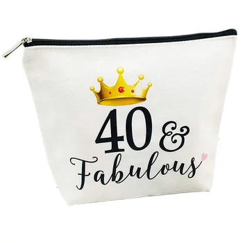 30 40 50 60 & Vapustav Meik Kosmeetika kott Kolmkümmend nelikümmend Viiskümmend kuuskümmend 30. 40. 50. 60. aastat vana kuninganna Sünnipäeva Kingitus kohal