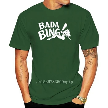 Nagu Näha Sopranos T-Särk - Bada Bing! Logo Vaba UK Postikulu Kultus TV Tshirt Suvel Meeste mood Tee,Mugav t-särk