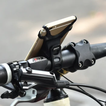 Jalgratta Mobiiltelefoni Omanik 360° Pööramine Reguleeritav Mootorratta Telefon Mount Jalgratta Lenkstangi Lihtne Paigaldada Bike Tarvikud