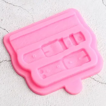 3D Vöö Silikoonist Vormid DIY Kook Dekoreerimiseks Vahendid Šokolaadi Fondant Hallituse Sugarcraft Cupcake Tooper Candy Polymer Clay Hallitusseened