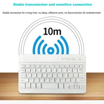 Universaalne Wireless Keyboard Mini Bluetooth Klaviatuur iPad iPhone, Tahvelarvuti, Sülearvuti, Nutitelefon Ultra-Õhuke Kaasaskantav Klaviatuuri TK