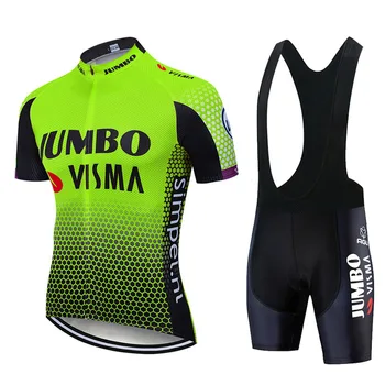 2020 Lote Jumbo visma jalgrattasõit jersey Pro team lotto kvaliteetsed meeste jalgratas maillot suvel mtb kiire kuiv bibshort bike riided