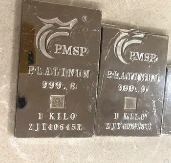 Platinum toore, materjal PT999.8 pure platinum jäägid 1gram