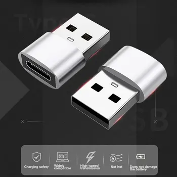 Tüüp-C Emane USB-Adapteriga Ümmargune Kest Väike Ja Mugav Tüüp-c Liides Vastupidav Converter