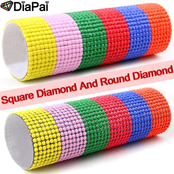 DIAPAI Diamond Maali 5D DIY Täis Ruudu/Ringi Puurida 