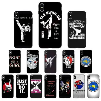 YNDFCNB Kungfu Taekwondo Telefon Case for iphone 11 12 Mini Pro Max X XS MAX 6 6s 7 8 Pluss 5 5S 5SE XR SE2020