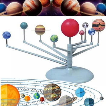 Päikesesüsteemi Üheksa Planeeti, Planetaarium Mudeli Komplekt Astronoomia Teaduse Projekti DIY Lapsed Kingitus kogu Maailmas Müüki Varajase Hariduse Lapse
