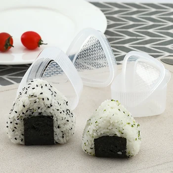 Sushi Hallituse Onigiri Riis Palli Toidu Vajutage Kolmnurkne Sushi Tegija DIY Sushi Hallituse Komplekt 2TK/Set Praktiline Köök Bento Tarvikud