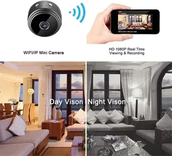 A9 Mini Kaamera Algse 1080P IP Kaamera smart Home Security IR Öö Magnet Wireless Mini Videokaamera Järelevalve Wifi Kaamera