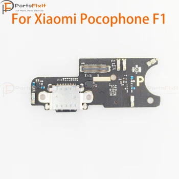 Laadimine Juhatuse Flex Jaoks Xiaomi Mi Pocophone F1 poco f1 USB-Port-Ühenduspesa Laadija Dock PCB Asendamine