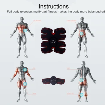 Lihaste Stimulaator Body Slimming Tööpink Masin Kõhu Lihaste Exerciser Koolitus Rasva Põletamine Keha Hoone Fitness Massager