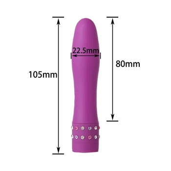 Mini Bullet Dildo Vibraator Naistele Võimas G-spot Kliitori Stimulaator AV Vibreeriv Võlukepp Naine Masturbator Täiskasvanud Sugu Mänguasjad