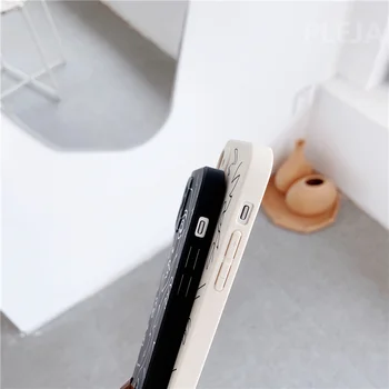 Kunst abstraktne Paarid Telefon Case For iphone 12 Pro max mini 7 8 plus X-XR, XS Max 11 Pro SE 2020 Pehme tagakaas Armas Matt Juhtudel