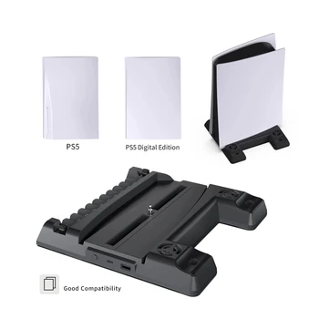 Dock Laadimiseks Sony PS5 Play Station Playstation PS 5 Töötleja Aku Laadija Docking Mängukonsool Gamepad Tarvikute Komplekt