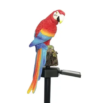 Vaik Papagoi Päikese Jõul Väljas LED Valgustus Veekindel Aia Kaunistamiseks Väljas Lndoor Muru Terrass, Hoovis Aed Statue