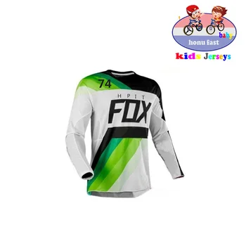 Lapsed ATV Off Road Racing T-Särk OLEN RF Jalgratas, Rattasõit Allamäge Bike Jersey Hpit Fox Jersey Krossi MTB DH MX Ropa D Poisid 2020