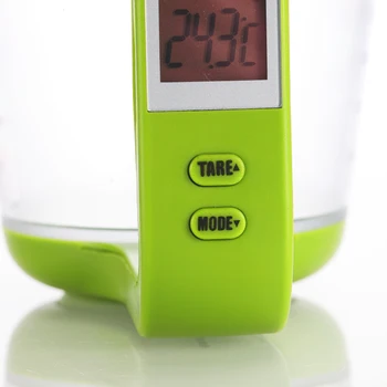 Elektroonilise Mõõtmise Cup Digitaalne köögikaal Keeduklaasi Kaaluda Vastuvõtva Temperatuuri Mõõtmise Cups Koos LCD Ekraan