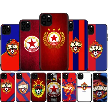 PFC CSKA Moskva jalgpallikoondis Silikoon Telefoni Kate Case for iphone 5 5s SE 2020 6 6s 7 8 Plus X-XR, XS Max 11 Pro Max
