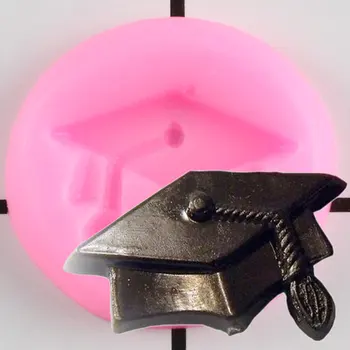 3D Lõpetamist Silikoon Hallituse Müts Cupcake Torukübar Fondant Hallitusseened DIY Pool Kook Dekoreerimiseks Vahendid Candy Savi Šokolaadi Gumpaste Hallitus
