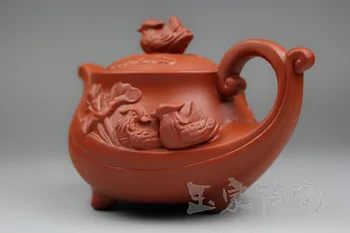 Hot Müük Hiina Portselan Lilla Savi Teekann, Tee Yixing Pott 250ml Käsitöö Teekannud, Keraamiline Kung Fu Set Zisha Komplekti Veekeetja