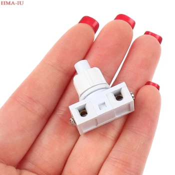 10tk Lamp Elektri-Liitmikud Mutter Mikro-motion Väike Lüliti Nupp Switch