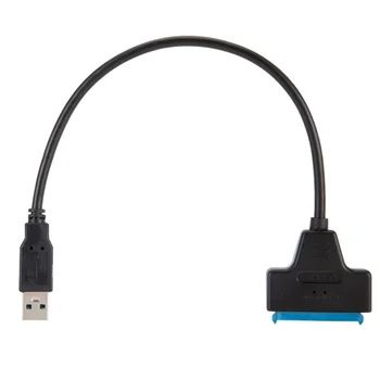 USB-SATA 3 Sata Kaabel ja USB 3.0 Adapter KUNI 6 gbit / s Toetab 2.5