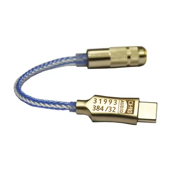 Hi-Res CX31993 USB Type C DAC Kõrvaklappide Võimendi Sinine, 3,5 mm Väljund SNR128dB PCM 32b/384kHz Android Windows10 Telefoni Kõne