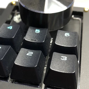 QMK Makro klaviatuuri 6keys + Nupp Disainer PS klaviatuuri Gamming Juhtida Programmeerimine Klaviatuuri KAUDU Punane Valge lüliti Hotswap