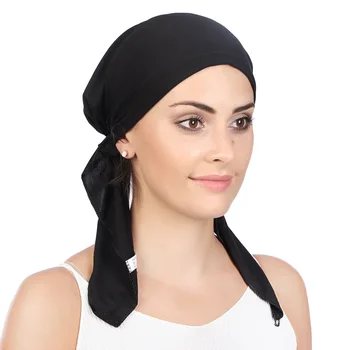 Moslemi Turban Öö ühise Põllumajanduspoliitika prindi lilled sisemine hijabs ühise põllumajanduspoliitika moslemi Headscarf Pikk Saba, Müts Müts Ring Headscarf alusel hijab mütsid