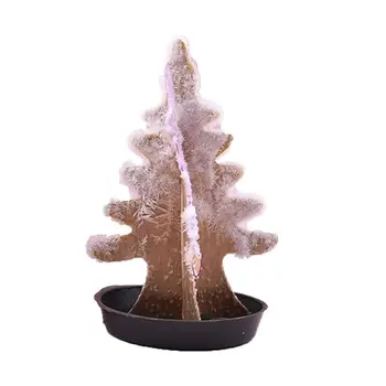 DIY Värvikas Jõulupuu On Avatud Lumehelves Paber Vee Crystal Magic Tree Õitsemise Puude Istutamine Tugevdada D2T2
