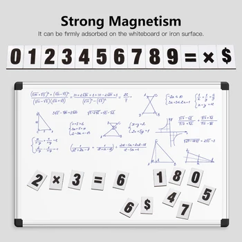 120 Tükki Magnet Numbrid Matemaatilise Operatsiooni Magnetid Kuupäevad Näitajad Tahvel Külmkapp