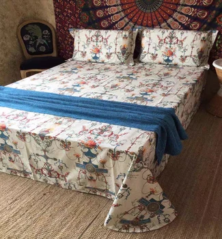 Puuvill home royal hotel tekstiil tikand nelja hooaja voodipesu komplekti kõrge kvaliteediga kuningas kuninganna suurus 4tk tekikott komplekt